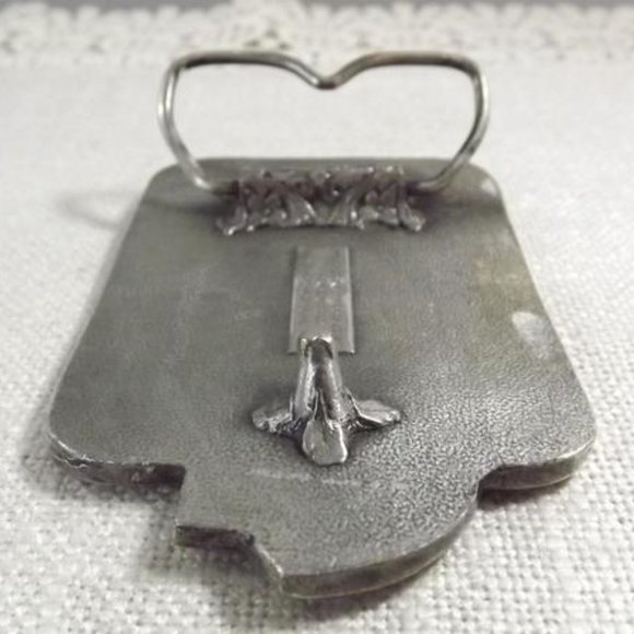 Vintage Scotford Refinery & Shell Gas Belt Buckle - Picture 10 of 10